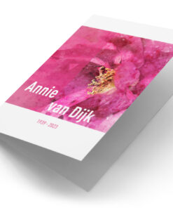 Aquarel bloem roze