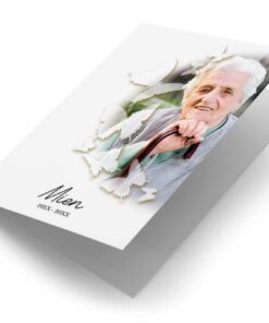 Fotokaart met vlinders