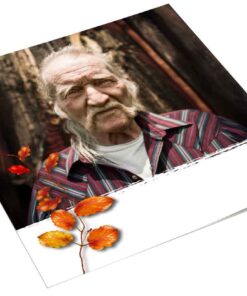 Fotokaart met Herfsttak