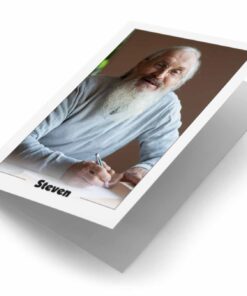 Fotokaart kader met naam