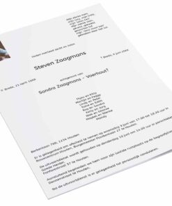 Fotokaart kader met naam