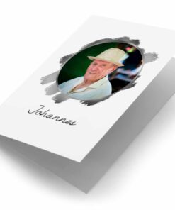 Fotokaart cirkel met kwaststreken