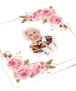 Fotokaart rozenkader