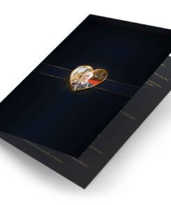 Fotokaart gouden hart