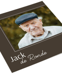Fotokaart met outline