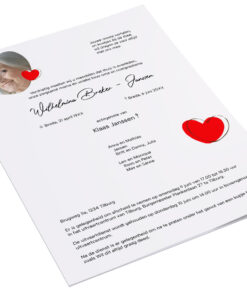 Fotokaart Dag Lief