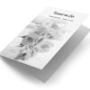 Orchidee zwart wit