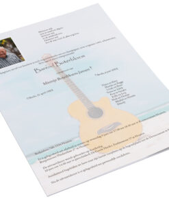 Fotokaart gitaar